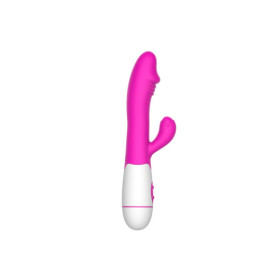 Vibromasseur rabbit rose avec gland 30 programmes 